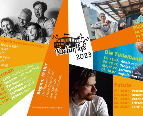 Flyer Kulturfloss 2023 Flyer Kulturfloss 2023